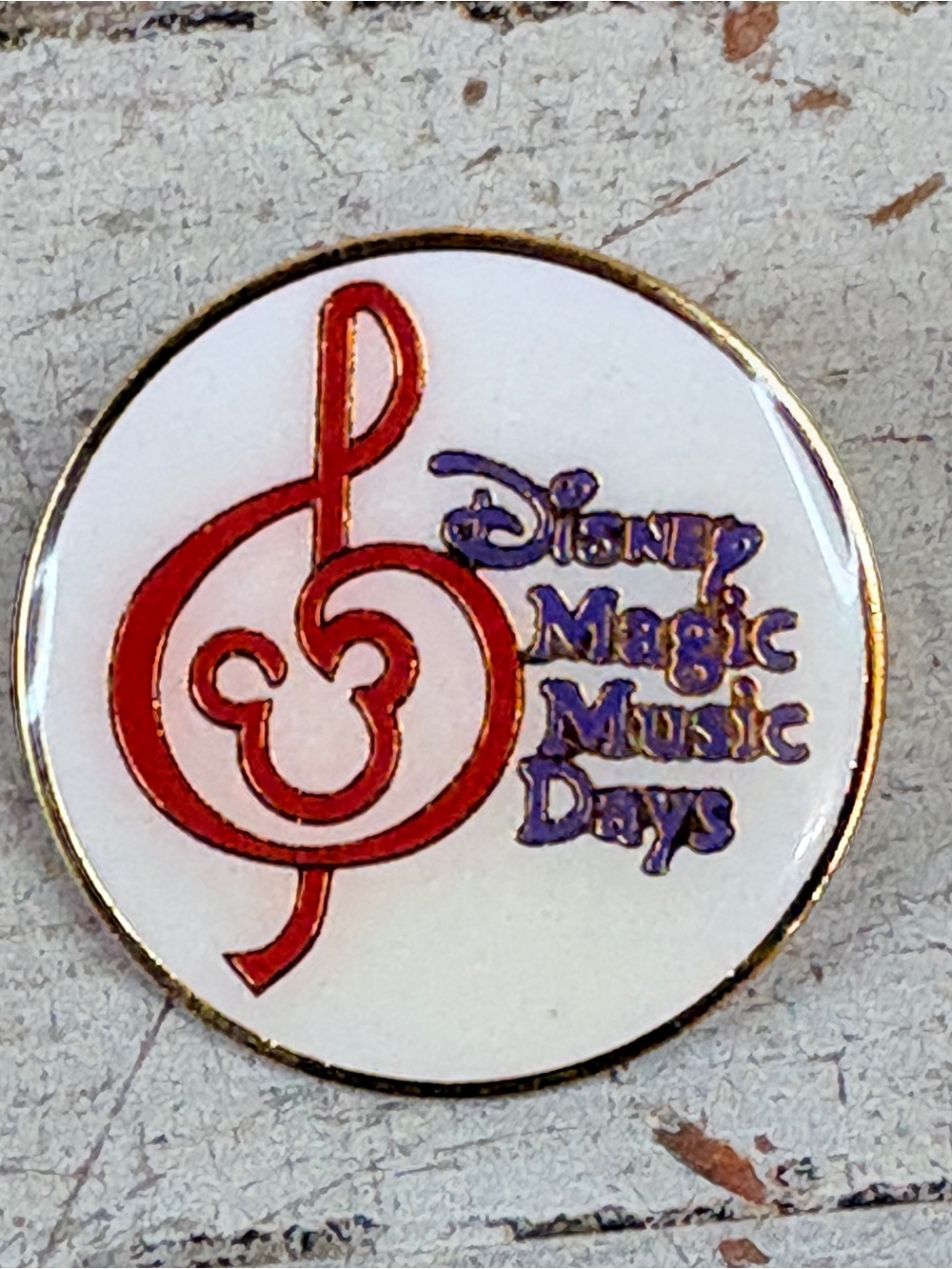 Disney Magic Music Days Disney Lapel Hat Pin